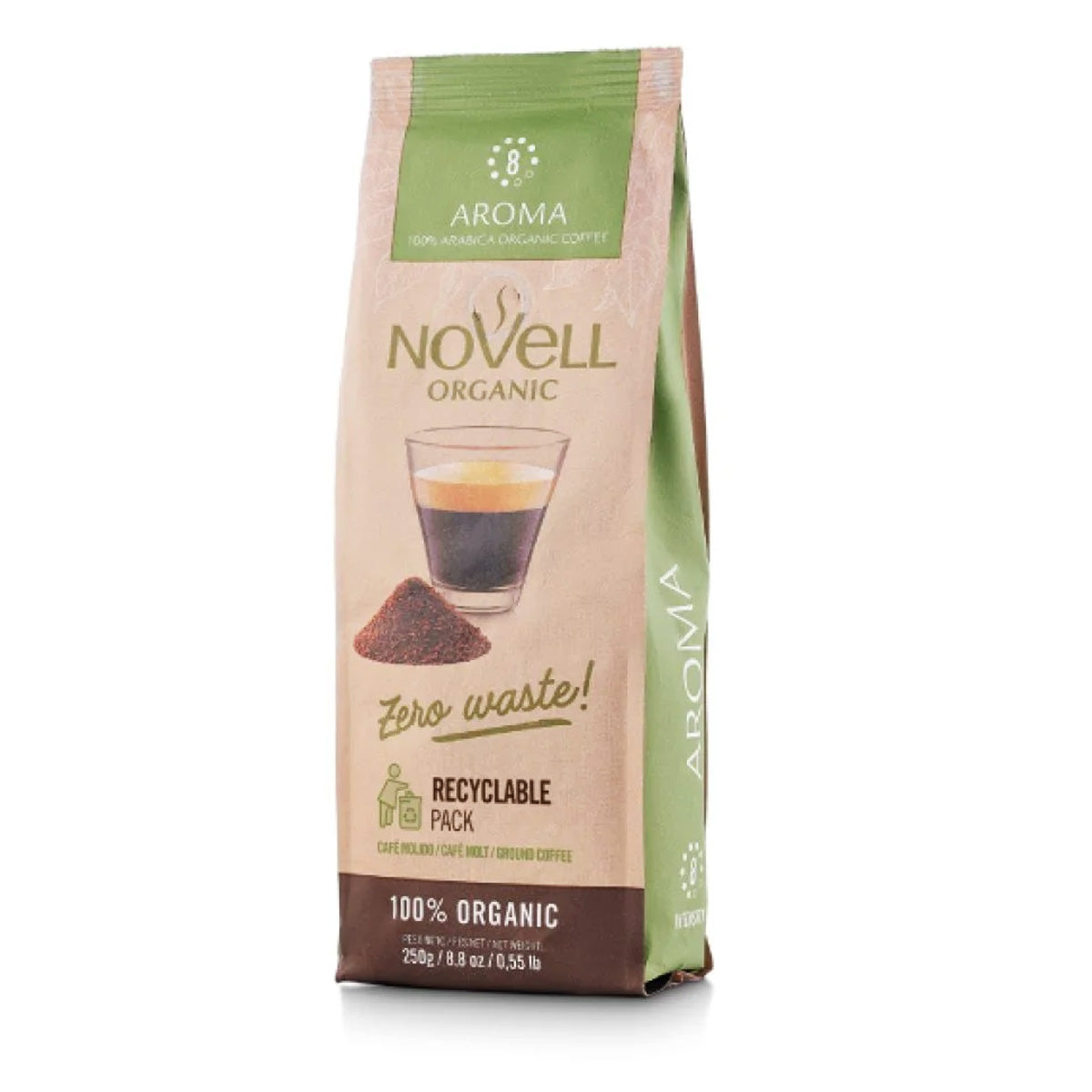 Café Molido eco Compost Più Aroma Novell 250g