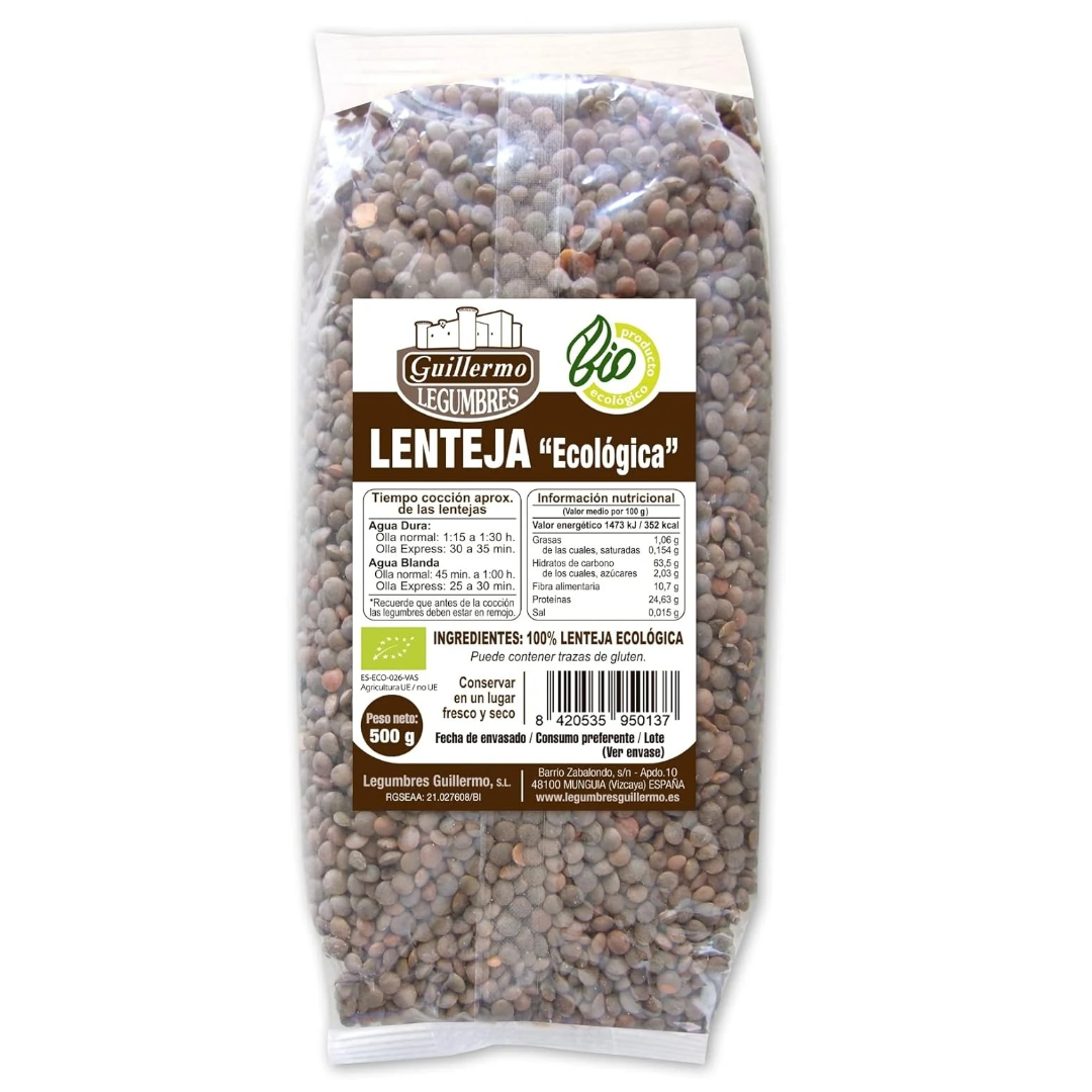 Lenteja Pardina Bio - 500 G_0