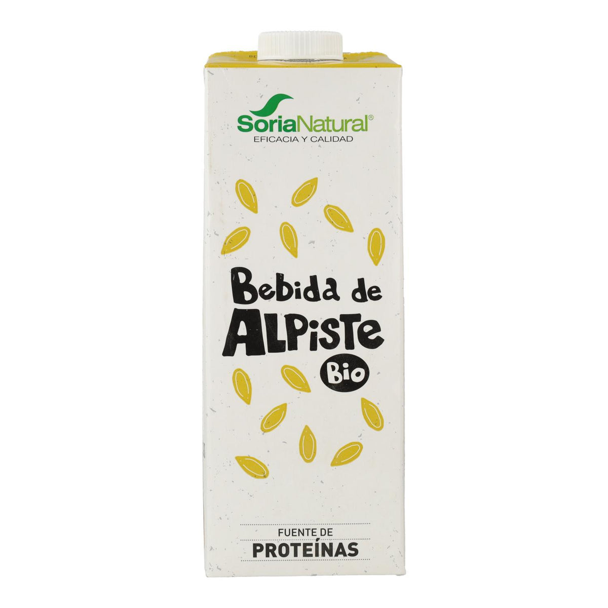Pack 12 x Bebida vegetal de alpiste 100% vegetal Soria Natural 1L