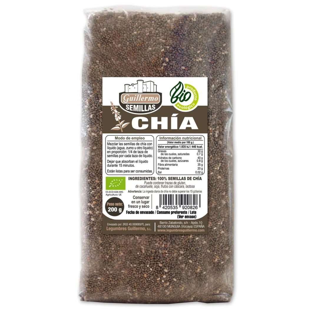 Semillas De Chía Bio - 200 G, Paquete_0