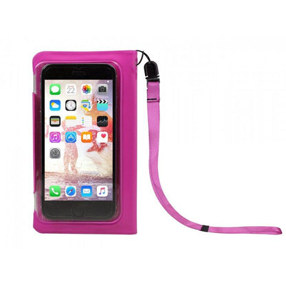Funda tipo libro impermeable para smartphone hasta 5" SBS Rosa