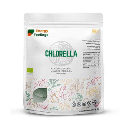 Chlorella BIO en polvo Energy Feelings 1 kg