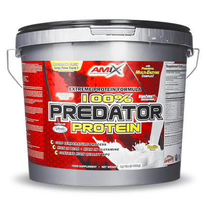 100% Predator Protein - 4kg - Platano - Proteina De Suero Whey - Amix Nutrition_0