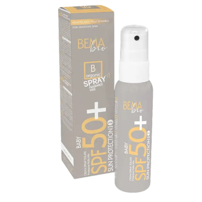 Pack Ahorro Spray Solar Baby &amp; Crema Solar Adult SPF50 Bema 150 + 50 ml