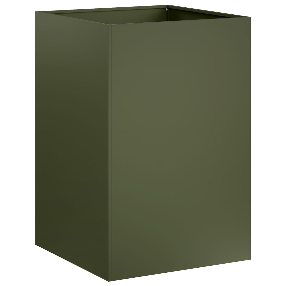 Macetero De Jardín 2 Uds. Verde Oliva 50 X 50 X 75 Cm_2