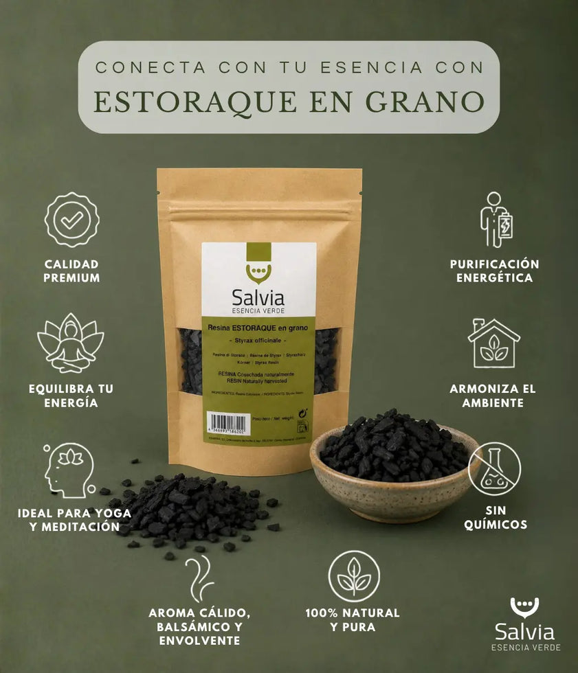 Salvia - Resina Dammar En Grano, Granel | 100g_2
