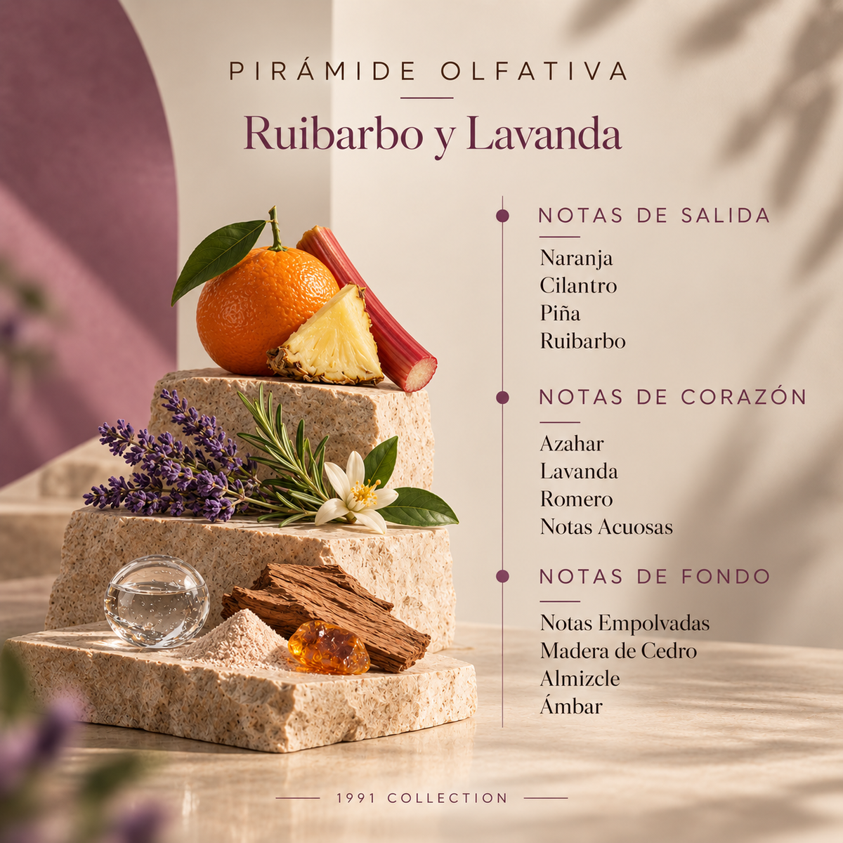 Ambientador Pulverizador Ruibarbo y Lavanda SYS Aromas 300 ml | Colección 1991 | Aroma Floral y Cítrico | Relajante_3