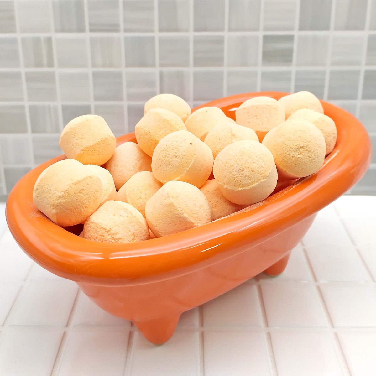 200 Mini Bombas Efervescentes Para Manicura Y Pedicura - Aroma: Naranja - Pack Especial Profesionales_5
