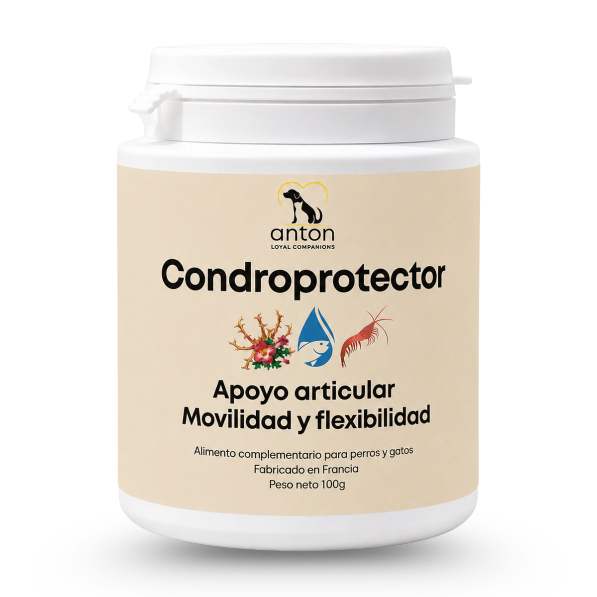 Condroprotector para perros y gatos – Movilidad y articulaciones – 100 g_0