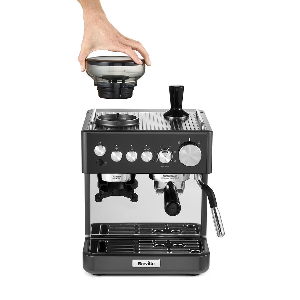Cafetera Espresso con molinillo Breville Barista Sense VCF187X