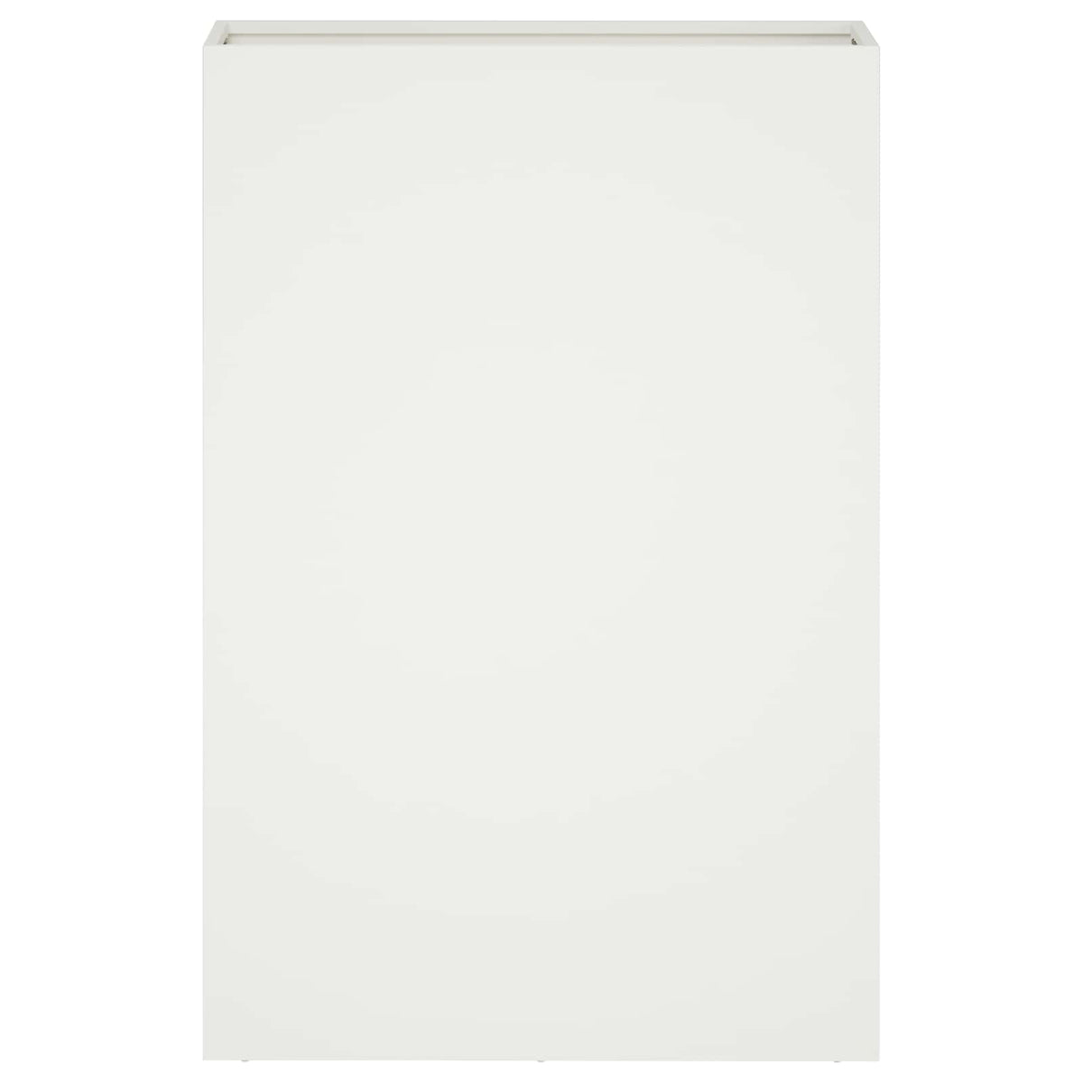 Macetero De Jardín 2 Uds. Blanco 40 X 20 X 75 Cm_3