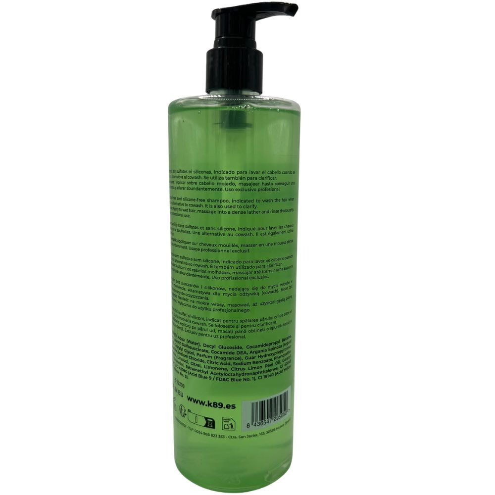K89 Profesional Curly Hair Low Poo Champú 500ml_3