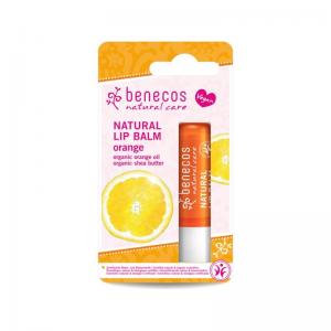 Bálsamo Labial Oliva karité Jojoba Naranja Benecos 4.8 g