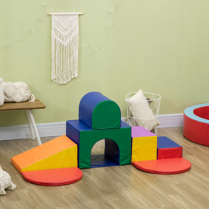 Bloques De Espuma Homcom Epe, Pu Multicolor 170x130x40 Cm_1