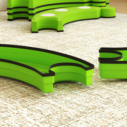 Viga De Equilibrio Aiyaplay Tpe, Pp Verde 101x101x7 Cm 347-035v00gn_4