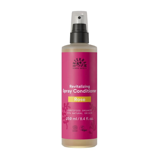 Acondicionador spray rosas Urtekram, 250 ml