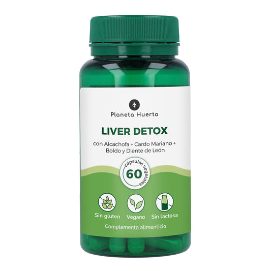 Liver Detox Depurativo Hígado Planeta Huerto 60 cápsulas
