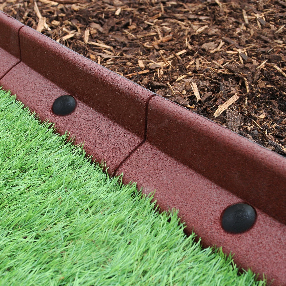 Bordes De Césped Terracota Flexibles Jardín Bordes De Césped Paquete De 4 X 1.2m_3