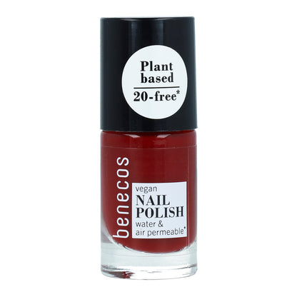 Esmalte de uñas Cherry red Benecos 5 ml