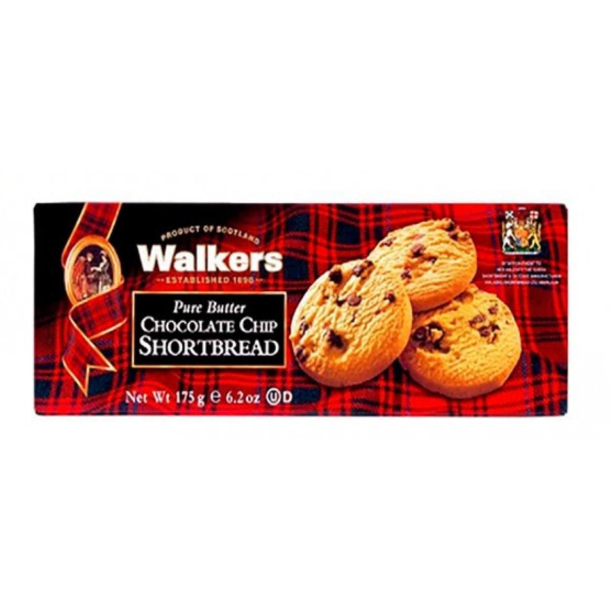 Galletas Shortbread con chips de chocolate Walkers 125g