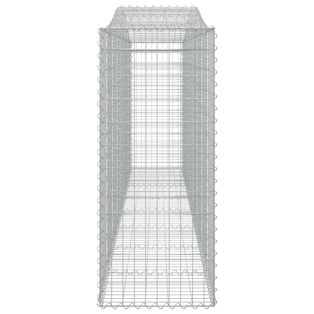 Cestas De Gaviones 15 Uds Forma De Arco Hierro 400x50x120/140cm_4
