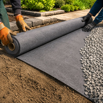 Geotextil Gris 120 G/m² 75 M² × 1,5 M Drenaje, Filtración, Separación Y Protección Para Jardín Y Pavimento_5