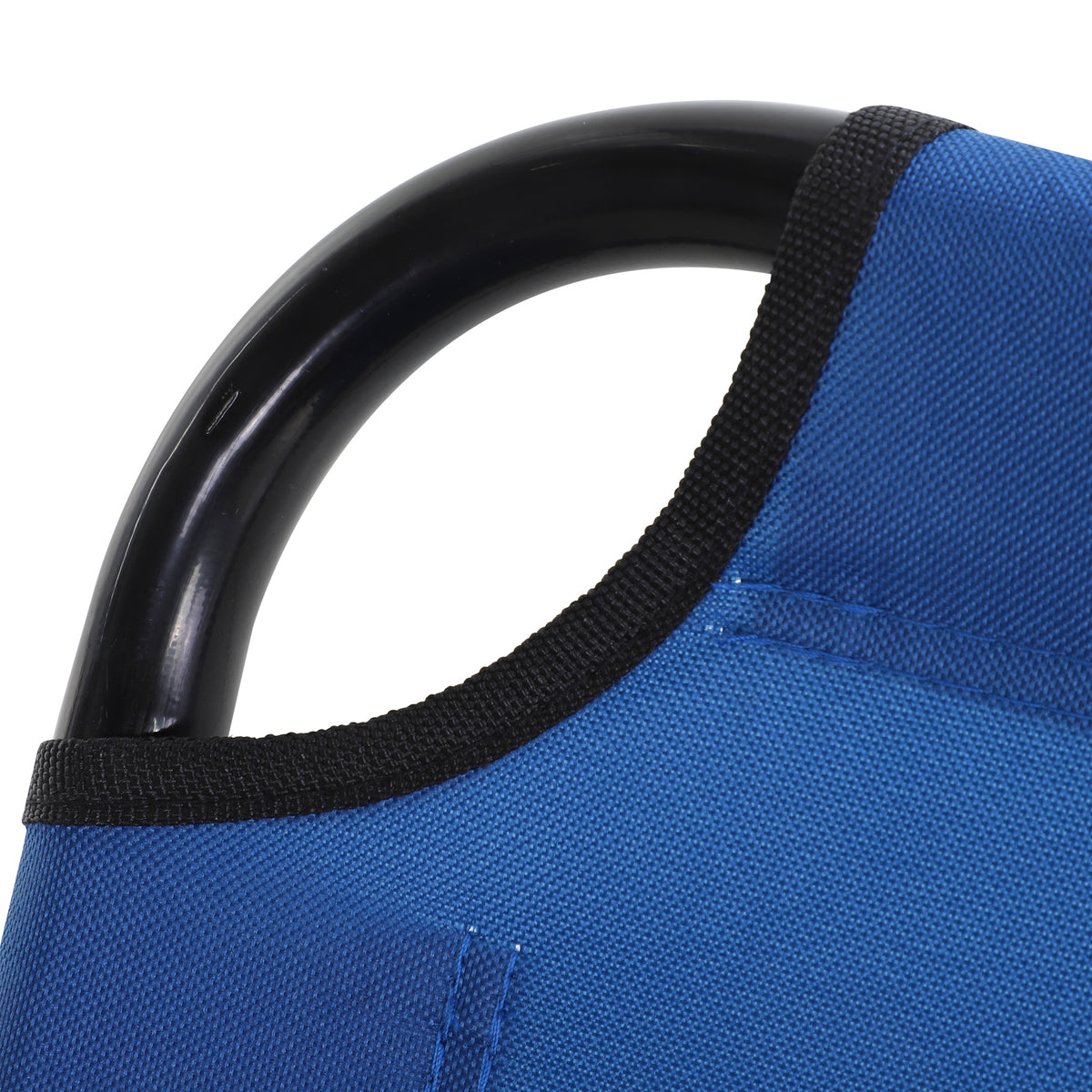 Tumbona Reclinable Plegable Para Exterior Outsunny 190x56x28 Cm Azul_3