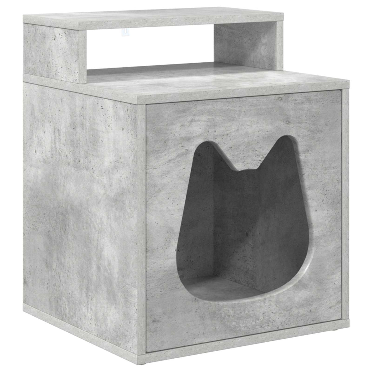 Casa Para Gatos Concreto 42,5 X 40 X 53,5 Cm_0