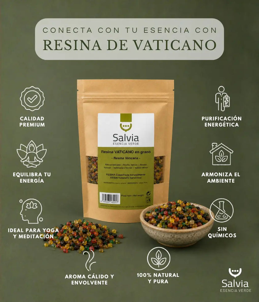 Salvia - Resina Vaticano En Grano, Granel | 100g_2