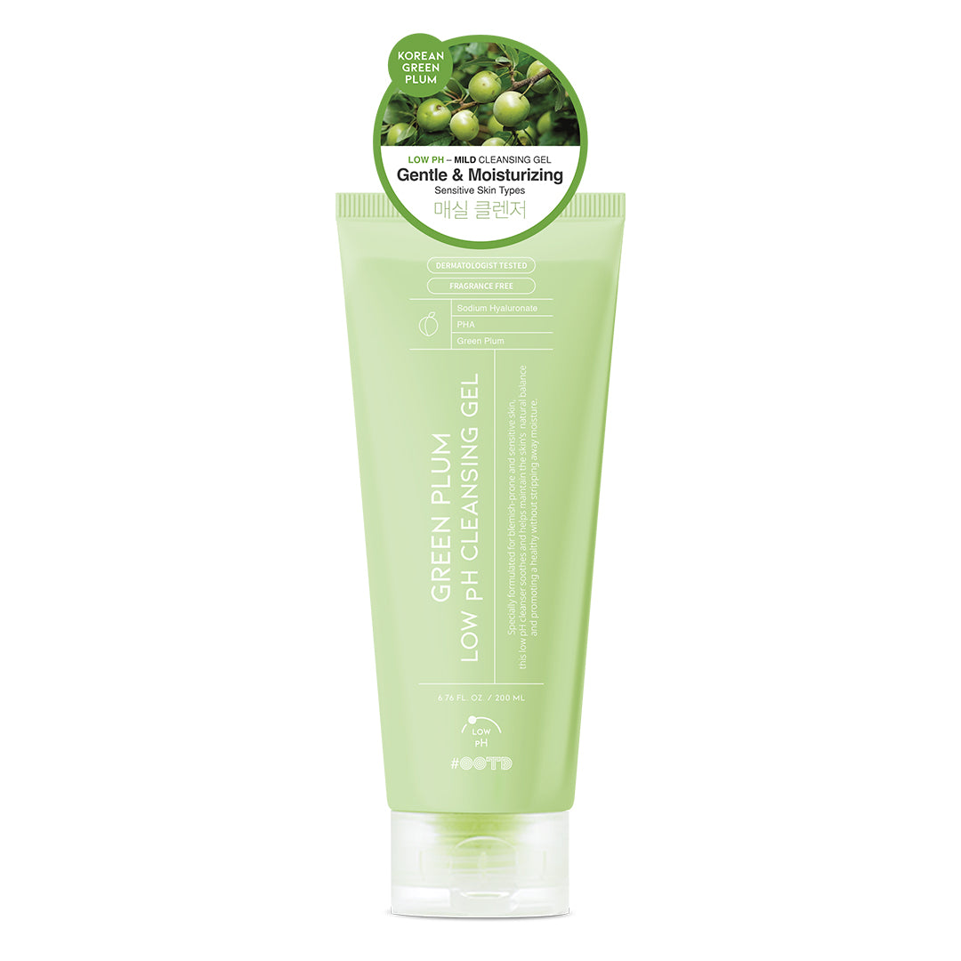 Ootd Green Plum Low Ph Cleansing Gel_0