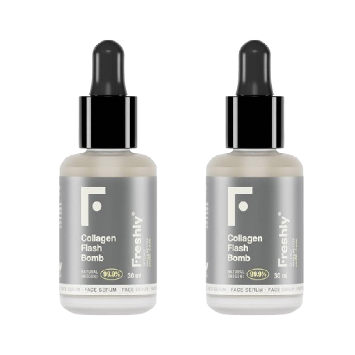 Pack 2x Bomba Flash De Colágeno Freshly 30ml