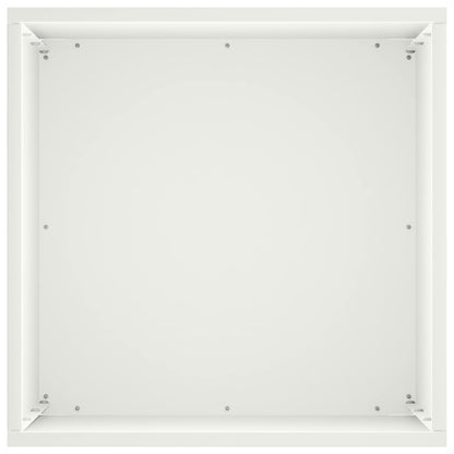 Macetero De Jardín 2 Uds. Blanco 30 X 30 X 40 Cm_4