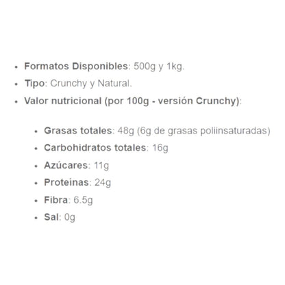 Peanut Butter Crunchy 500 Gr_1