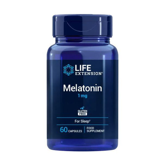 Melatonin 1 mg, Life Extension 60 cápsulas