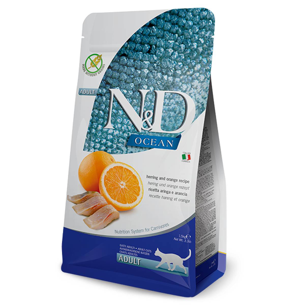 ND Ocean arenque Pienso para gatos Farmina 10 kg