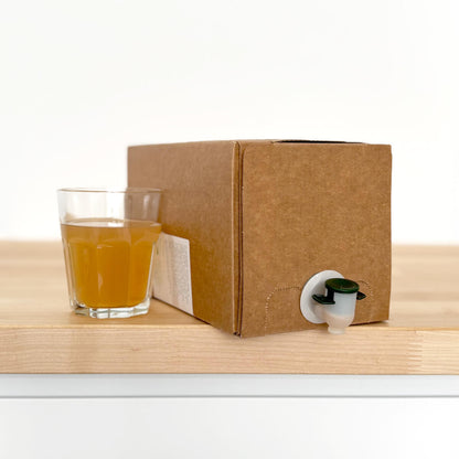 Zumo de Manzana 100% fruta exprimida Eco Bag in Box Planeta Huerto 3 L