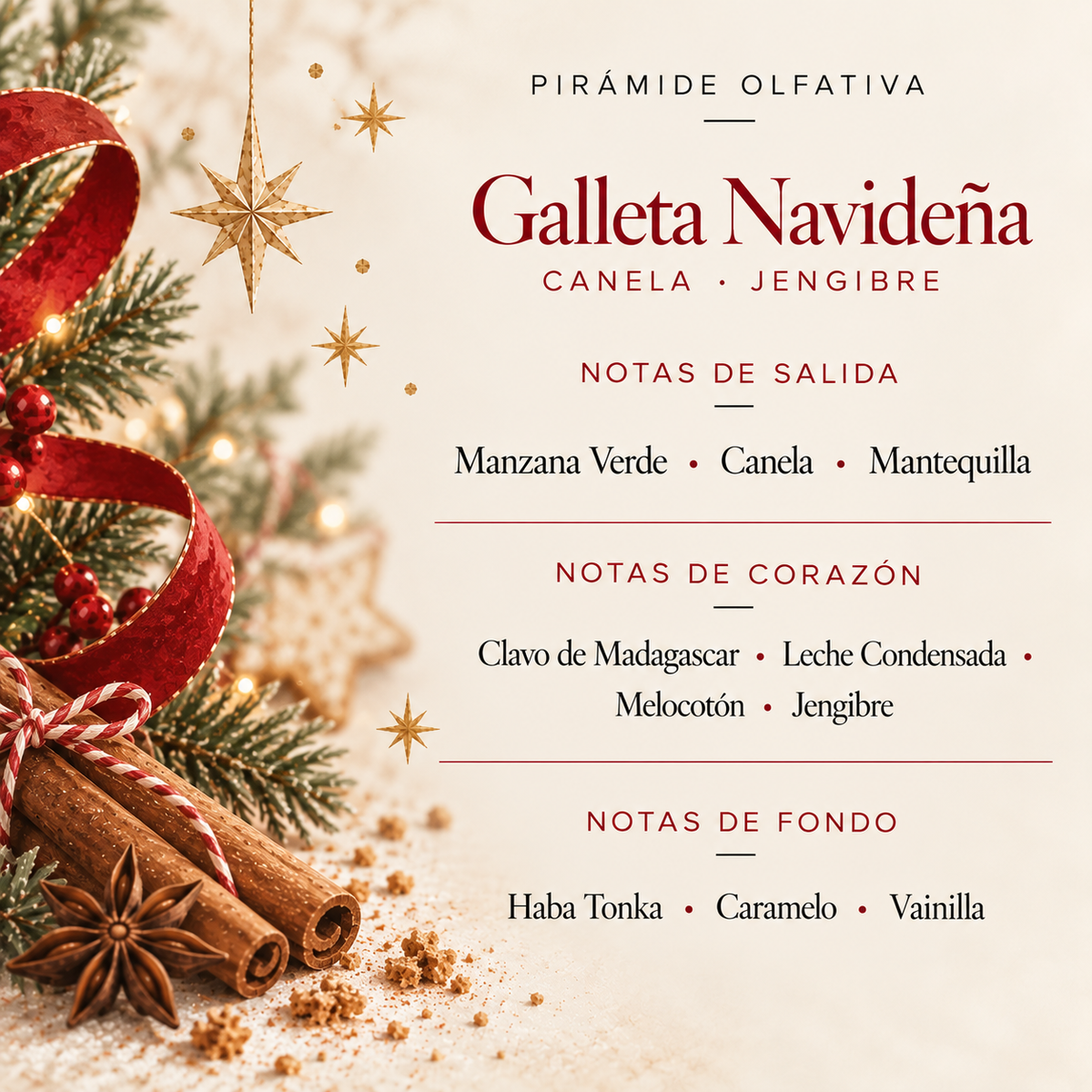 Ambientador Difusor Galleta de Navidad Canela-Jengibre Deco Diffuser SYS Aromas 90 ml | Dulce y Especiado_3