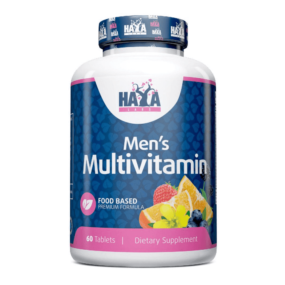 Multivitaminas Y Mineral Para Hombres - 60 Tabletas - Complejos Multivitaminicos - Haya Labs_0