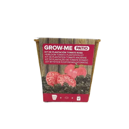 Kit De Cultivo De Tomate Rosado Grow Me – Huerto Urbano Ecológico_0