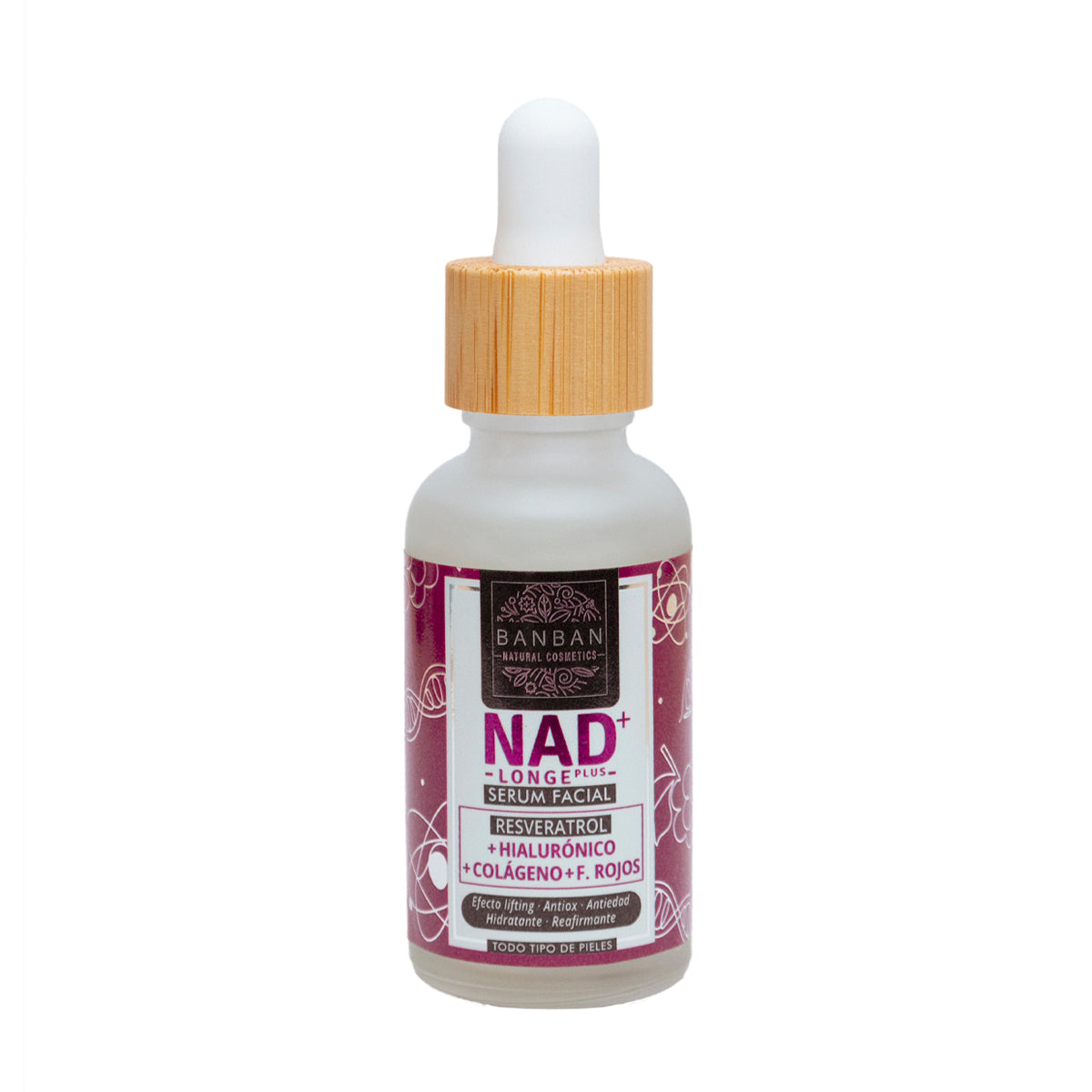 Serum Facial Nad⁺ & Resveratrol Bio 30ml Banban_0