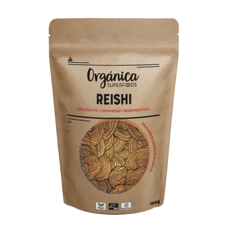 Reishi Bio En Polvo 1kg - Orgánica Superfoods_0