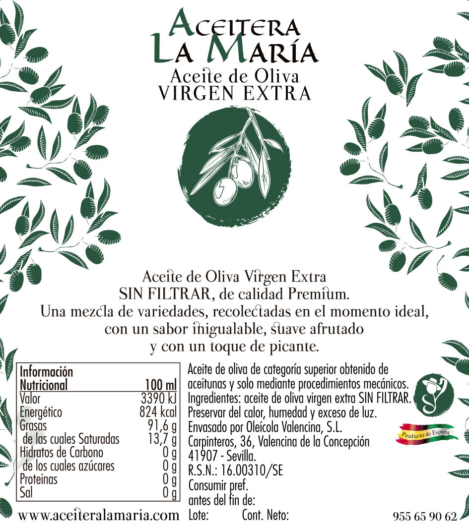 Aceite De Oliva Virgen Extra 50 Cl Cristal Con Vertedor Metálico Cosecha 2025-2026_2