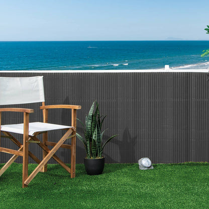 Cañizo Pvc Essential Recycane 20mm Antracita - Cerramiento Ecológico 1,5x3 M / Multicolor_1