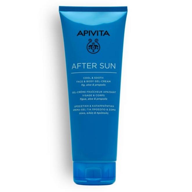 After Sun Gel-Crema Refrescante y Calmante Apivita 200 ml