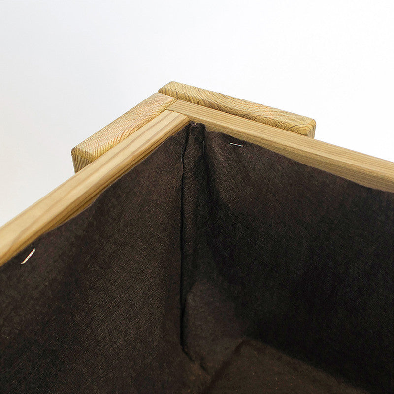 Mesa De Cultivo Elevada Madera Tratada Exterior Hortalia Gardenbrico XL40 160x80x40 Cm_3