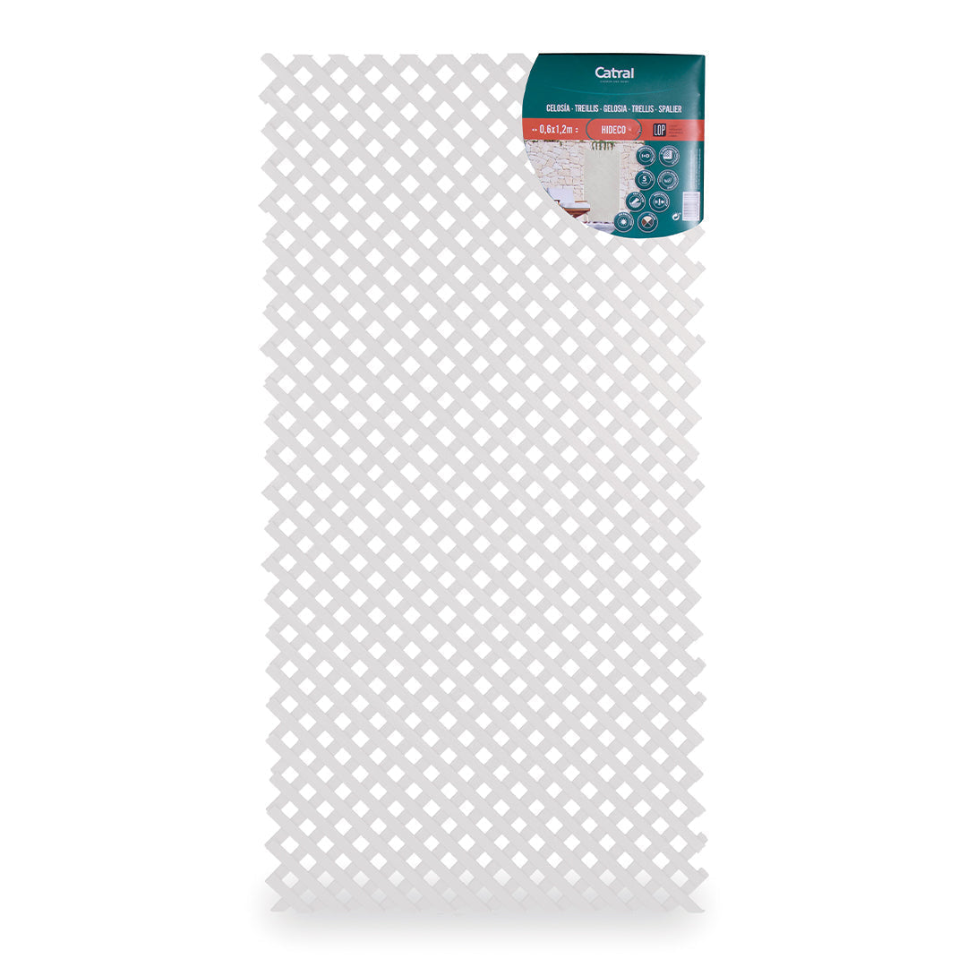 Celosía Lop - Elegancia Y Ecológica Para Tu Espacio - 0,8x1,2 M - Marfil_0