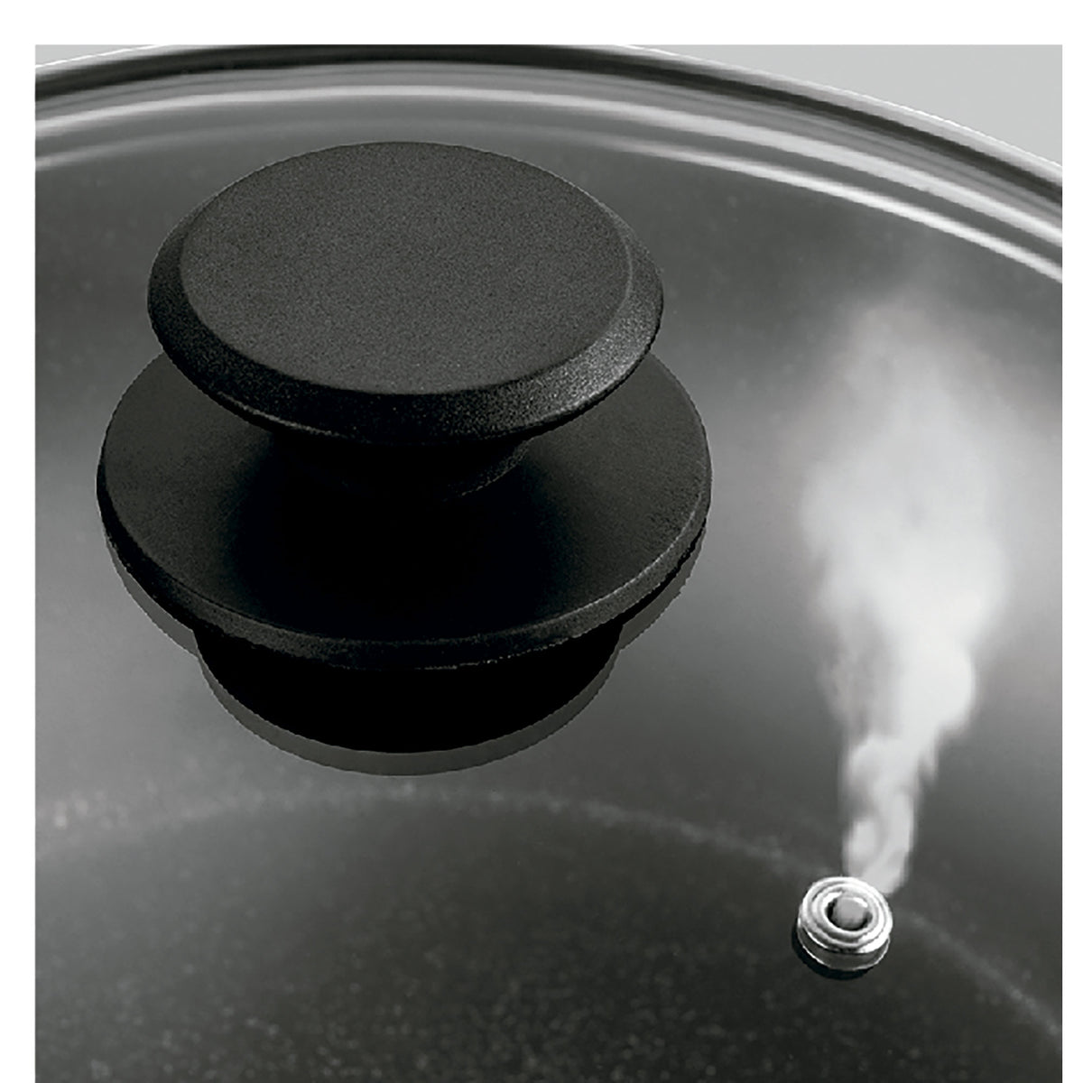 Batería Cocina Inducción 4 Piezas, Antiadherente Sin Pfoa, Aluminio Forjado, Cazuela Sartenes Fagor Vivant 424 Negro_5