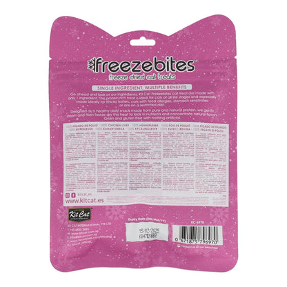 Kit Cat FreezeBites - Hígado de Pollo 20 g Snack liofilizado natural para gatos