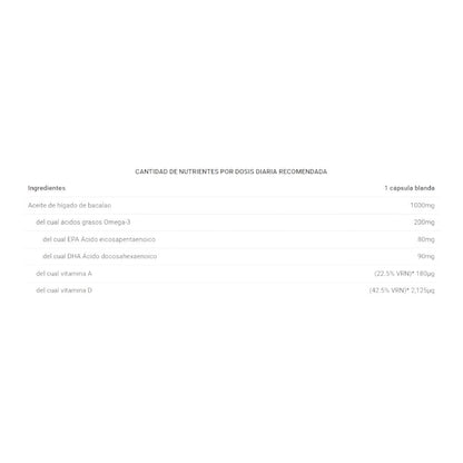 Cod Liver Oil 120 Perlas_1