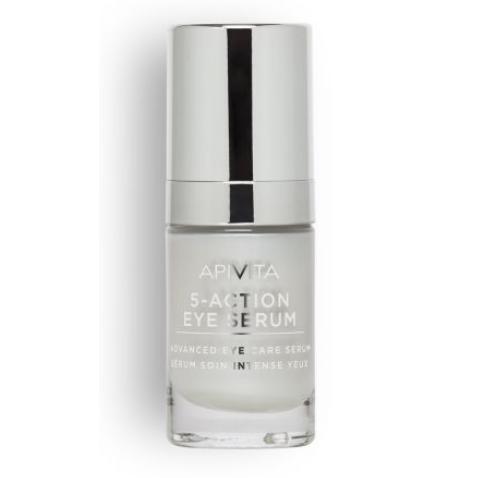Eye Serum 5 Action con lirio Blanco Apivita 15 ml